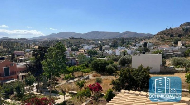 Pitsidia Kreta, Pitsidia: Zweistöckiges, ruhig gelegenes Steinhaus mit herrlichem 360-Grad-Blick zu verkaufen Haus kaufen